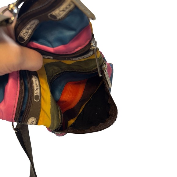 Lesportsac Multicolor Striped Crossbody Bag - Picture 10 of 13
